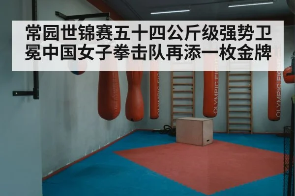 常园世锦赛五十四公斤级强势卫冕中国女子拳击队再添一枚金牌